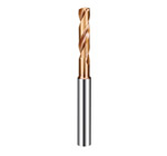 Carbide Drill with Internal Coolant Hole - 5xD ( 140ﾟ, HRC 60)