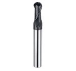 Micro Grain Carbide, 2-flute, Ball End Mills (Sword for High-speed and High-hardness)