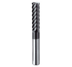 Micro Grain Carbide, Long-flute, 6-flute, Standard Length, End Mills